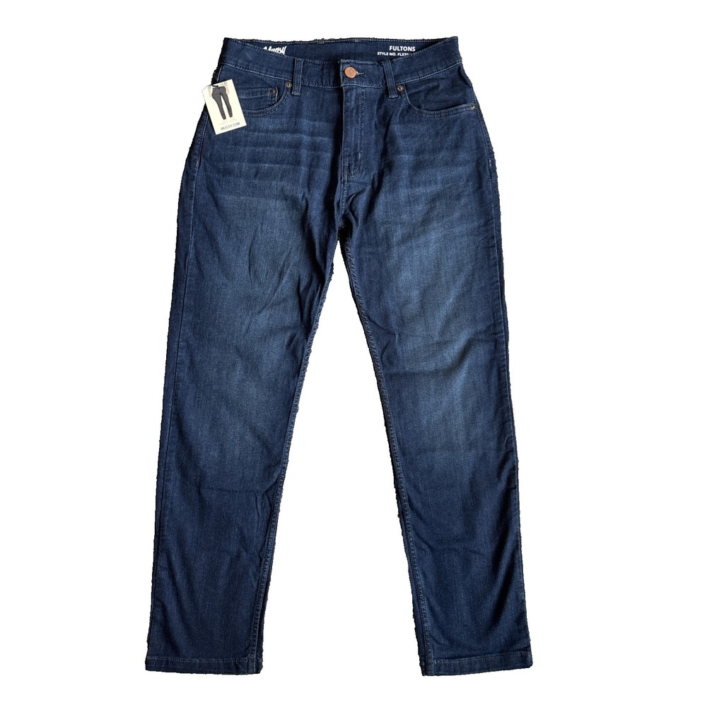 NWT Mugsy Fultons Jeans Mens 32x30 (30x29) Straight Comfort Stretch FLX3NFU